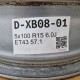 5x100 R15 6.0J ET43 57.1