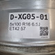 5x100 R16 6.5J ET42 57