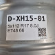 5x112 R17 8.0J ET48 66