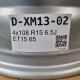 4x108 R15 6.5J ET15 65