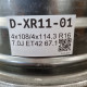 4x108/4x114.3 R16 7.0J ET42 67.1 KOVOVÝ KRÚŽOK