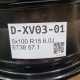5x100 R15 6.0J ET38 57.1
