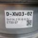 5x114.3 R16 6.5J ET50 67