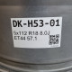 5x112 R18 8.0J ET44 57.1