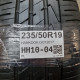 235/50R19 HANKOOK DOT2017