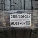 285/35R22 HANKOOK DOT3223,22
