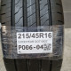215/45R16 GOODYEAR DOT 0822