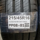 215/45R16 GOODYEAR DOT 0822