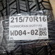 215/70R16 KORMORAN DOT1116