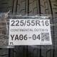 225/55R16 CONTINENTAL DOT0619
