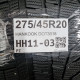 275/45R20 HANKOOK DOT3018