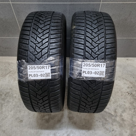 205/50R17 DUNLOP DOT2919