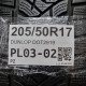 205/50R17 DUNLOP DOT2919
