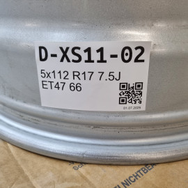 5x112 R17 7.5J ET47 66
