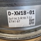 5x114.3 R18 7.0J ET41 67