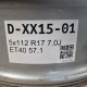 5x112 R17 7.0J ET40 57.1