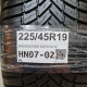 225/45R19 BRIDGESTONE DOT2319,18
