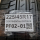 225/45R17 CONTINENTAL DOT0519