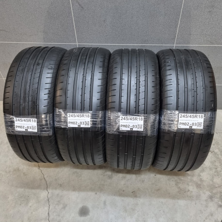 245/45R18 GOODYEAR DOT18,18,17,17