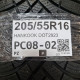 205/55R16 HANKOOK DOT2923
