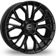 5x112 R18 8.0J ET39 76 Gloss black MAK STILO