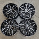 5x112 R18 8.0J ET35 66.6 black polish Carmani CA26