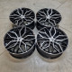 5x112 R18 8.0J ET35 66.6 black polish Carmani CA26