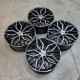 5x112 R18 8.0J ET35 66.6 black polish Carmani CA26