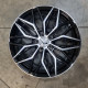 5x112 R18 8.0J ET35 66.6 black polish Carmani CA26