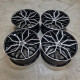 5x112 R18 8.0J ET35 66.6 black polish Carmani CA26