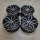 5x112 R18 8.0J ET35 66.6 black polish Carmani CA26
