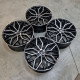 5x112 R18 8.0J ET35 66.6 black polish Carmani CA26