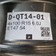 4x100 R15 6.0J ET47 54