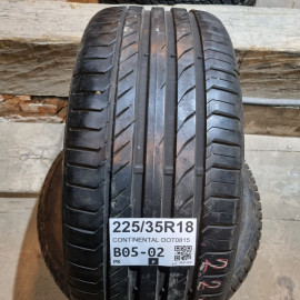 225/35R18 CONTINENTAL DOT0815
