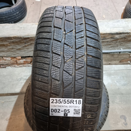 235/55R18 CONTINENTAL DOT3512