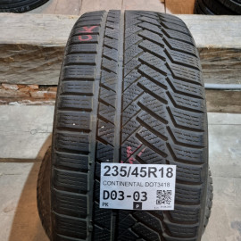 235/45R18 CONTINENTAL DOT3418