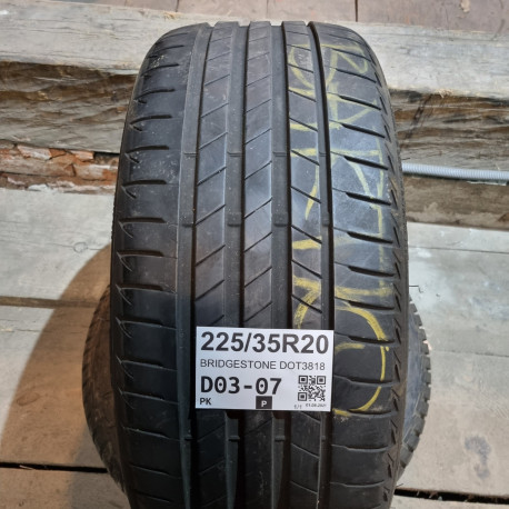 225/35R20 BRIDGESTONE DOT3818