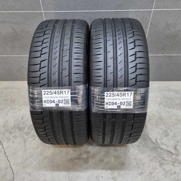 225/45R17 CONTINENTAL DOT0222
