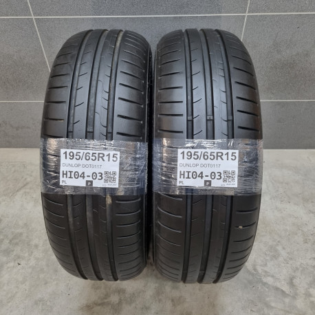 195/65R15 DUNLOP DOT0117