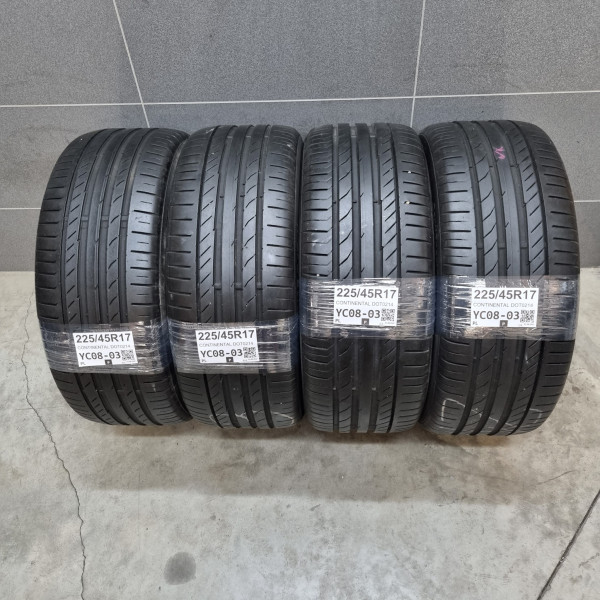 225/45R17 CONTINENTAL DOT0214