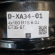 4x100 R15 6.0J ET35 67