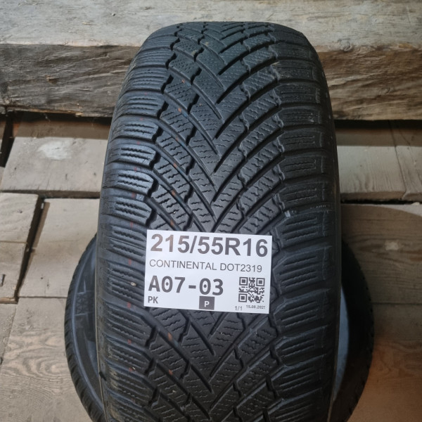 215/55R16 CONTINENTAL DOT2319