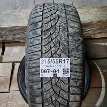 215/55R17 GOODYEAR DOT2718