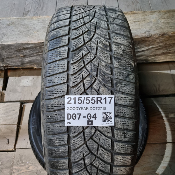 215/55R17 GOODYEAR DOT2718