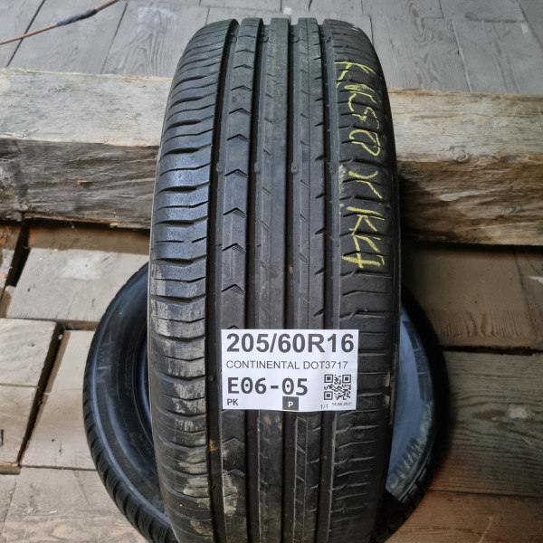 205/60R16 CONTINENTAL DOT3717