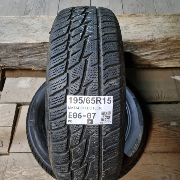 195/65R15 MATADOR DOT3318