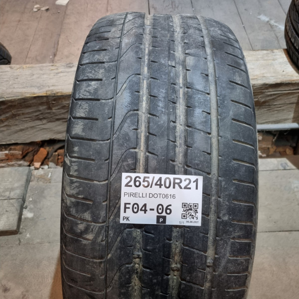 265/40R21 PIRELLI DOT0616