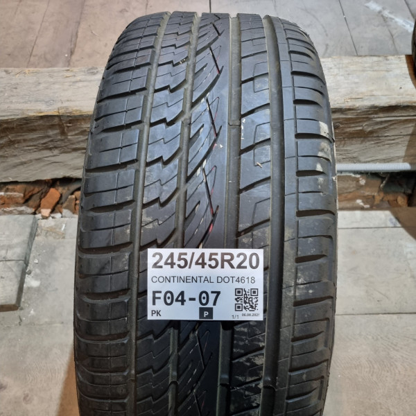 245/45R20 CONTINENTAL DOT4618