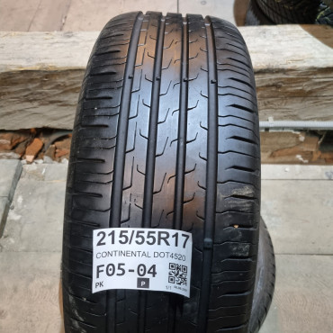 215/55R17 CONTINENTAL DOT4520