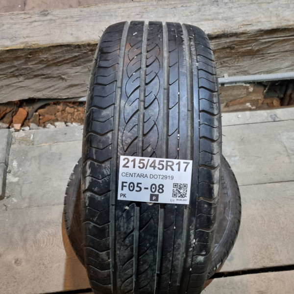 215/45R17 CENTARA DOT2919